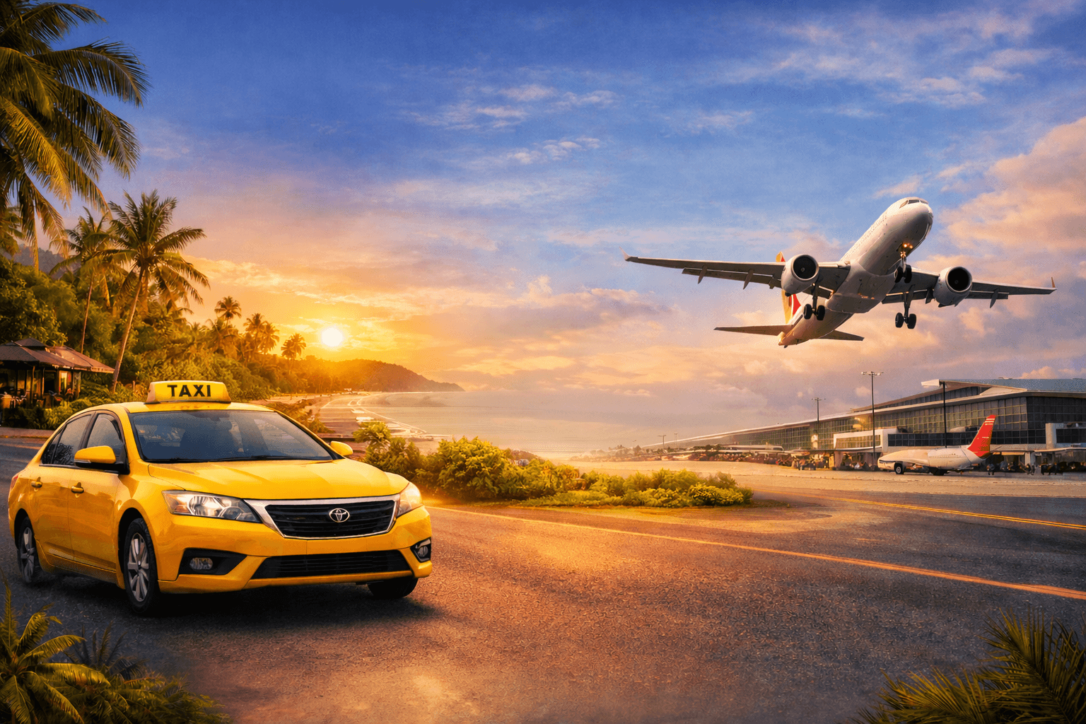 Taxi Pick-Up & Drop